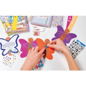 lettere magiche herma, glitterate