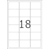 Etichette HERMA Premium A4 63,5x46,6 mm carta bianca opaca 450 pz.