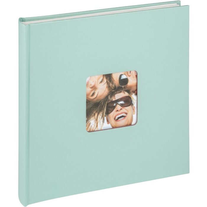 Walther Album fotografico Fun 26x25 cm verde menta 40 pagine bianche