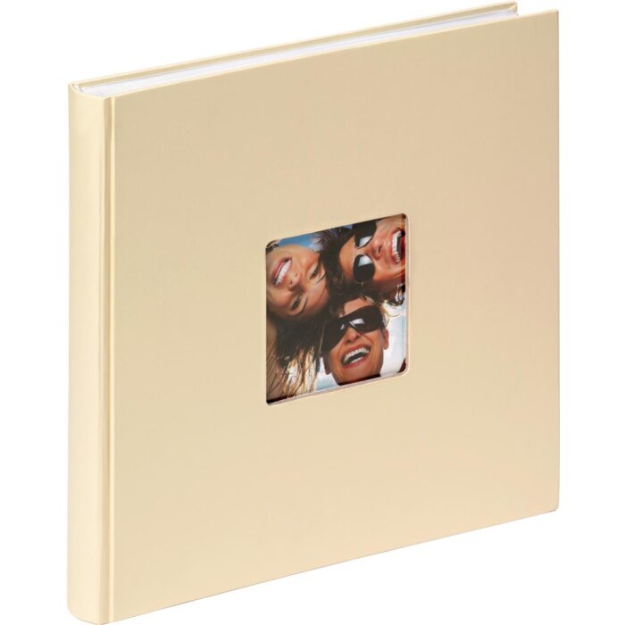 Walther Album fotografico Fun 26x25 cm crema 40 pagine bianche