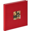 Walther Design Album fotografico Fun rosso 26x25 cm 40 pagine bianche