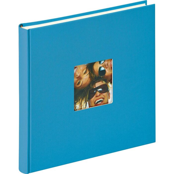 Walther Album fotografico Fun ocean blue 26x25 cm 40 pagine bianche