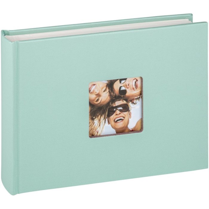 Walther Album piccolo Fun verde menta 22x16 cm 40 pagine bianche