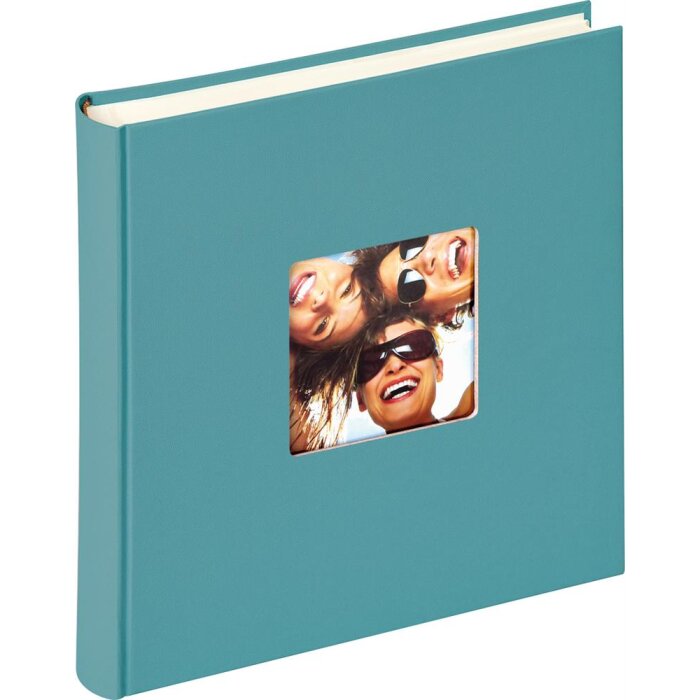 Walther Maxi album fotografico fun verde petrolio 30x30 cm 100 pagine bianche