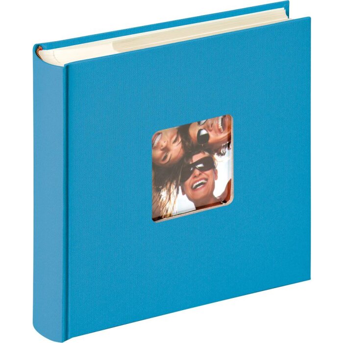 Walther Memo Slip-in Album Fun 200 foto 10x15 cm blu oceano