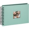 Walther Album a spirale Fun verde menta 23x17 cm 40 pagine nere