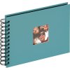 Walther Album a spirale Fun verde petrolio 23x17 cm 40 pagine nere