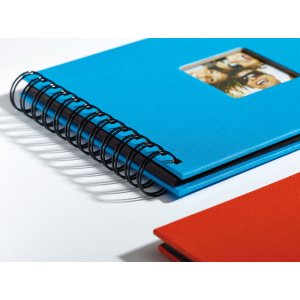 Walther Album a spirale Fun blu oceano 23x17 cm 40 pagine nere