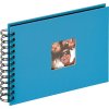 Walther Album a spirale Fun blu oceano 23x17 cm 40 pagine nere