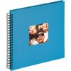 Walther Album a spirale Fun blu oceano 30x30 cm 50 pagine nere