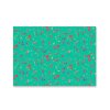 FRUTTI carta da regalo verde 1 foglio 50x70 cm