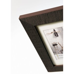 Cornice di legno noce casa 10x15 cm