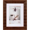Walther cornice in legno Home 15x20 cm marrone noce con passe-partout 10x15 cm