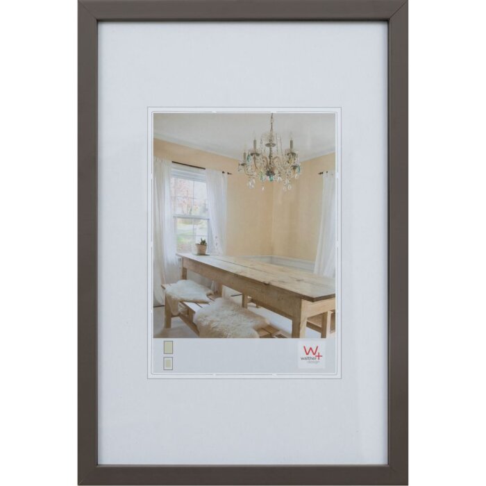 Walther Cornice in legno Peppers 21x29,7 cm grigio