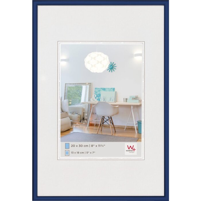 Cornice di plastica New Lifestyle 24x30 cm blu
