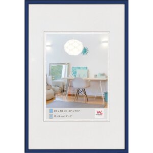 Cornice di plastica New Lifestyle 24x30 cm blu