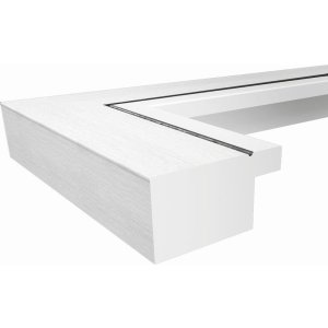 Cornice Metro in polistirolo 10x15 cm nero