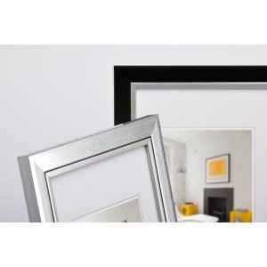Cornice Metro in polistirolo 10x15 cm nero