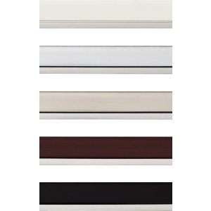 Walther Cornice in polistirolo Metro 13x18 cm nero