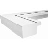 Walther Cornice in polistirolo Metro 13x18 cm nero