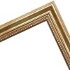 Cornice in legno antico 28 x 35 cm vetro antiriflesso oro