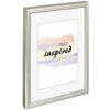 Cornice in plastica Madrid 30x40 cm champagne