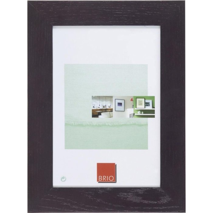 Cornice in legno Oakland 10x15 cm scuro