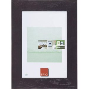 Cornice in legno Oakland 10x15 cm scuro
