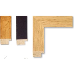 Cornice in legno Oakland 10x15 cm scuro