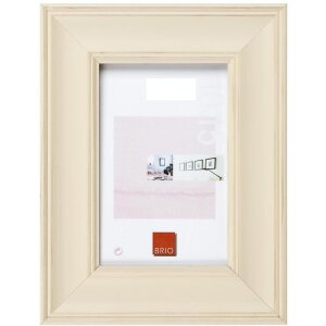 Cornice di legno Constance bianca 24x30 cm