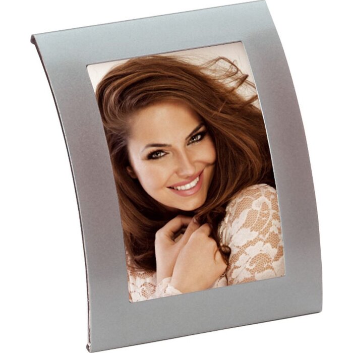 Cornice per ritratti in metallo BASIXX argento per 10x15 cm