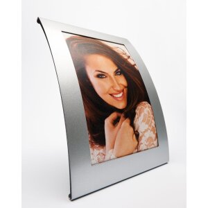 Cornice per ritratti in metallo BASIXX argento per 10x15 cm