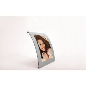 Cornice per ritratti in metallo BASIXX argento per 10x15 cm