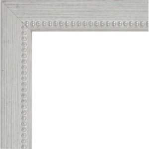 Cornice in legno perla 10x15 cm grigio