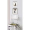 Cornice in legno perla 10x15 cm grigio