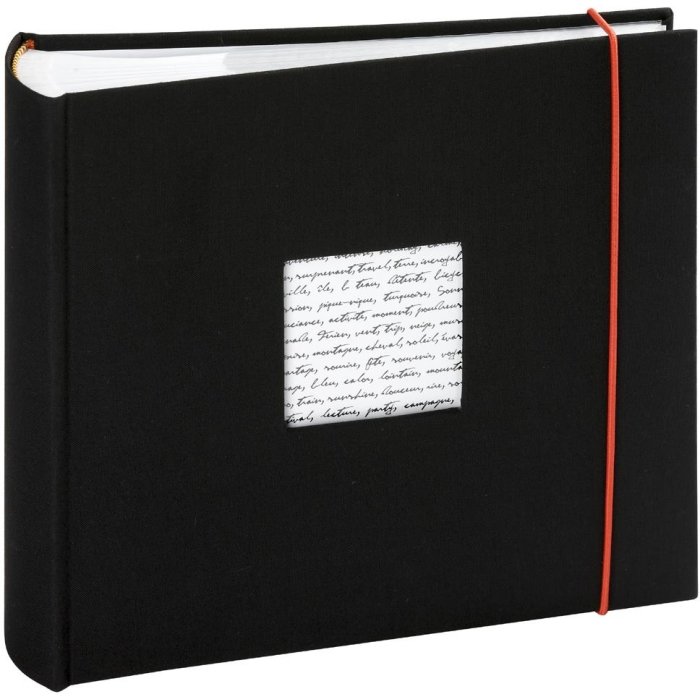 Panodia Slip-In Album Linea 200 foto 11x15 cm nero