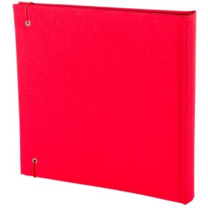 Panodia Album fotografico Linea rosso 30x30 cm 60 pagine bianche