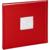 Panodia Album fotografico Linea rosso 30x30 cm 60 pagine bianche