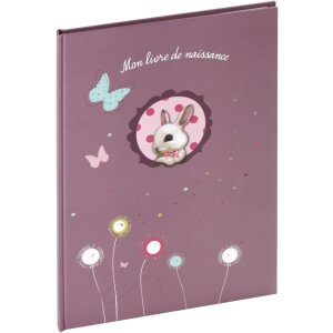 Foxy Baby Diary testo viola formato francese A4