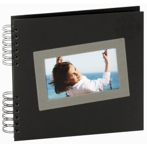 Album piccolo Tais nero 22x22 cm