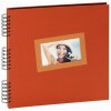 Album a spirale Tais arancione 30x30 cm