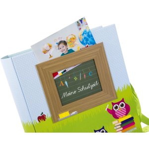 Scatola della scuola da collezione Gufo Scatola del tempo della scuola da collezione