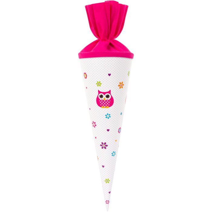 Gufo a cono per la scuola 35 cm