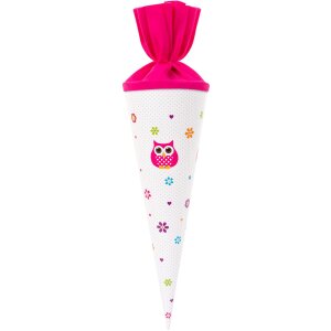 Gufo a cono per la scuola 35 cm