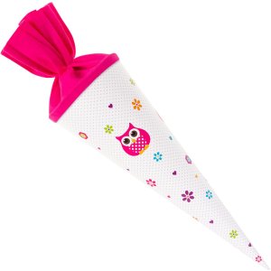 Gufo a cono per la scuola 35 cm