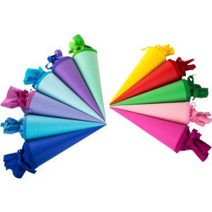 cono scuola 35 cm assortito 1 pezzo
