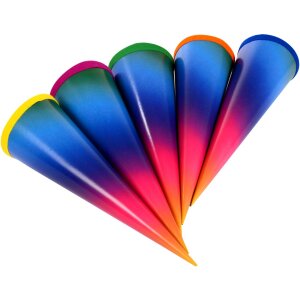 Borsa scolastica arcobaleno 35 cm 1 pezzo