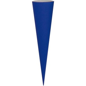 Sacchetto scuola a cono in cartone colorato 70 cm assortiti