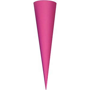 Sacchetto scuola a cono in cartone colorato 70 cm assortiti
