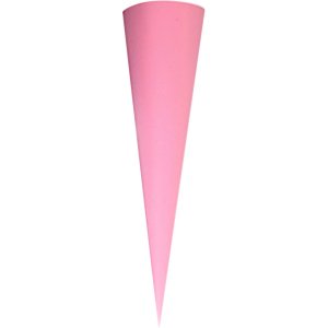 Sacchetto scuola a cono in cartone colorato 70 cm assortiti